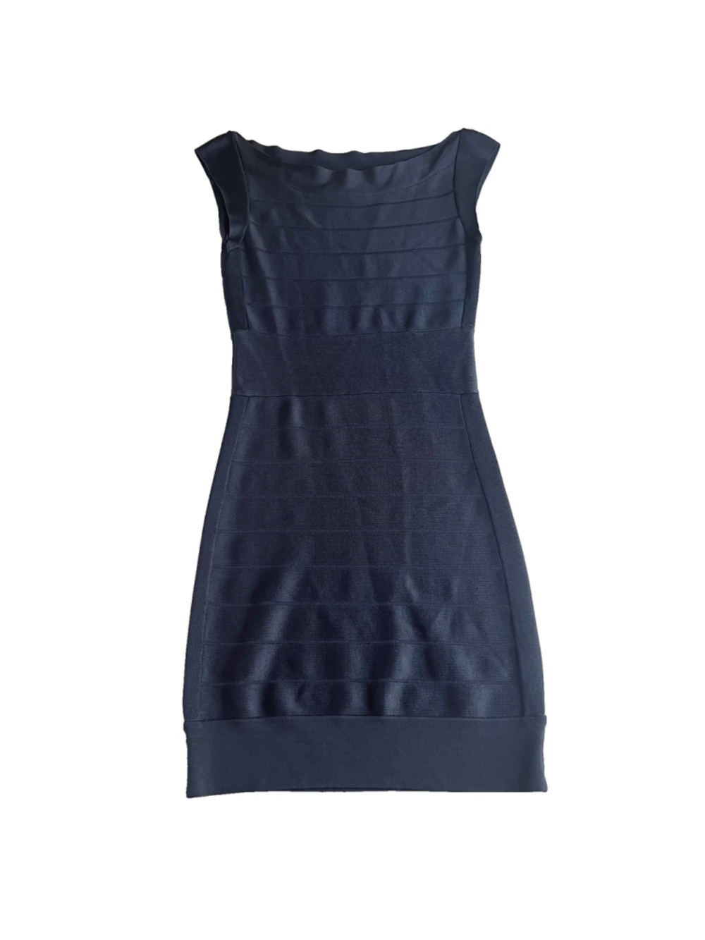 French Connection Navy Bandage Bodycon Dress Mini Size US 6 Going Out Dress